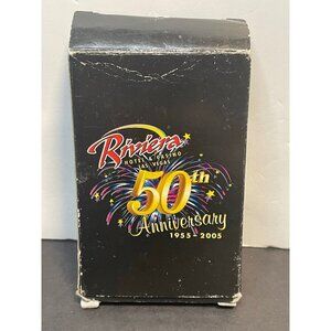 Riviera Hotel & Casino Las Vegas 50th Anniversary 2005 deck of playing cards